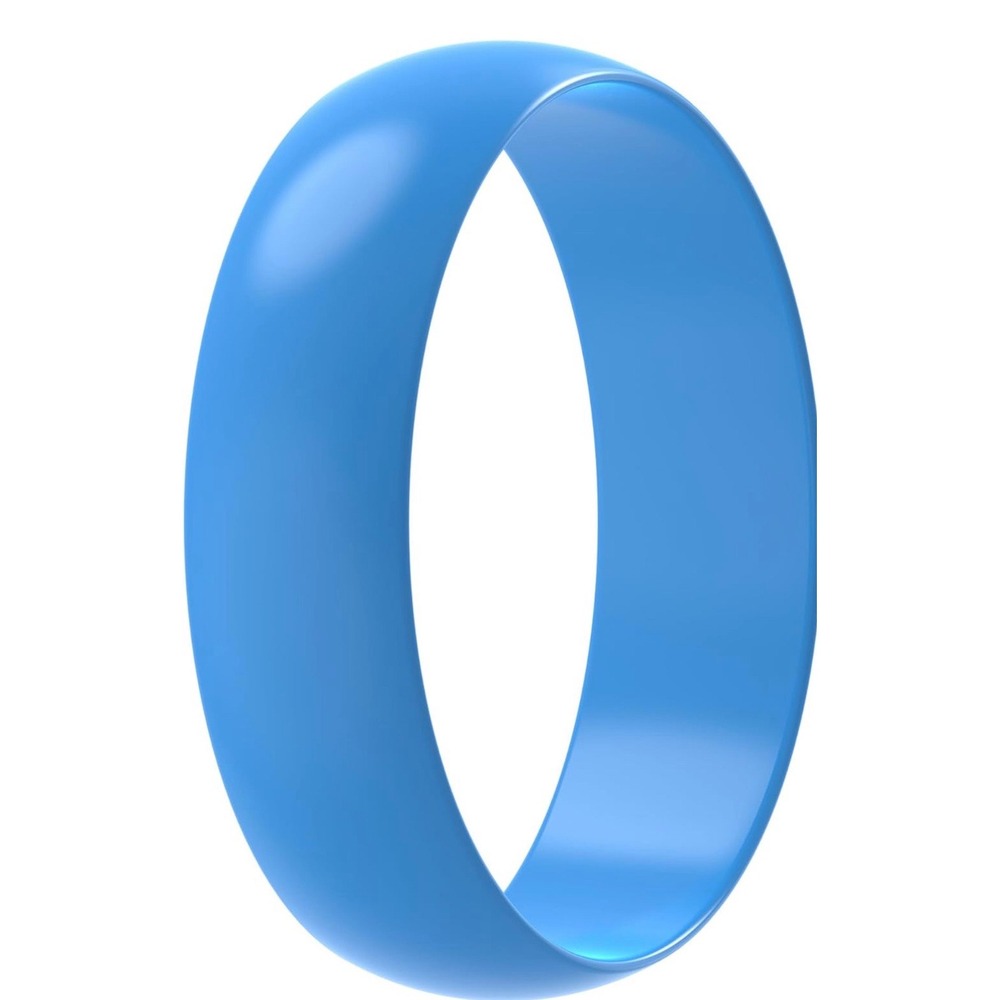 Sure Fit Limited Edition Silicone Ring Sky Blue Active Band Size 6